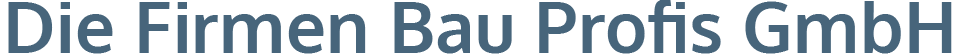 Die Firmen Bau Profis Logo
